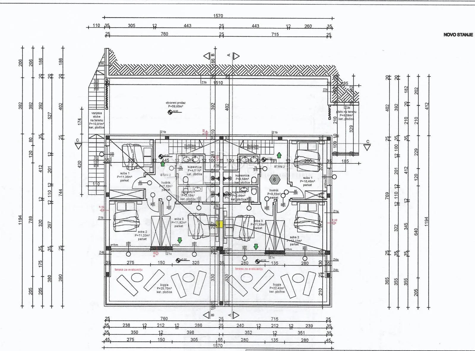 drage pakoštane luxury apartment first line to the sea - a2 - slika 27