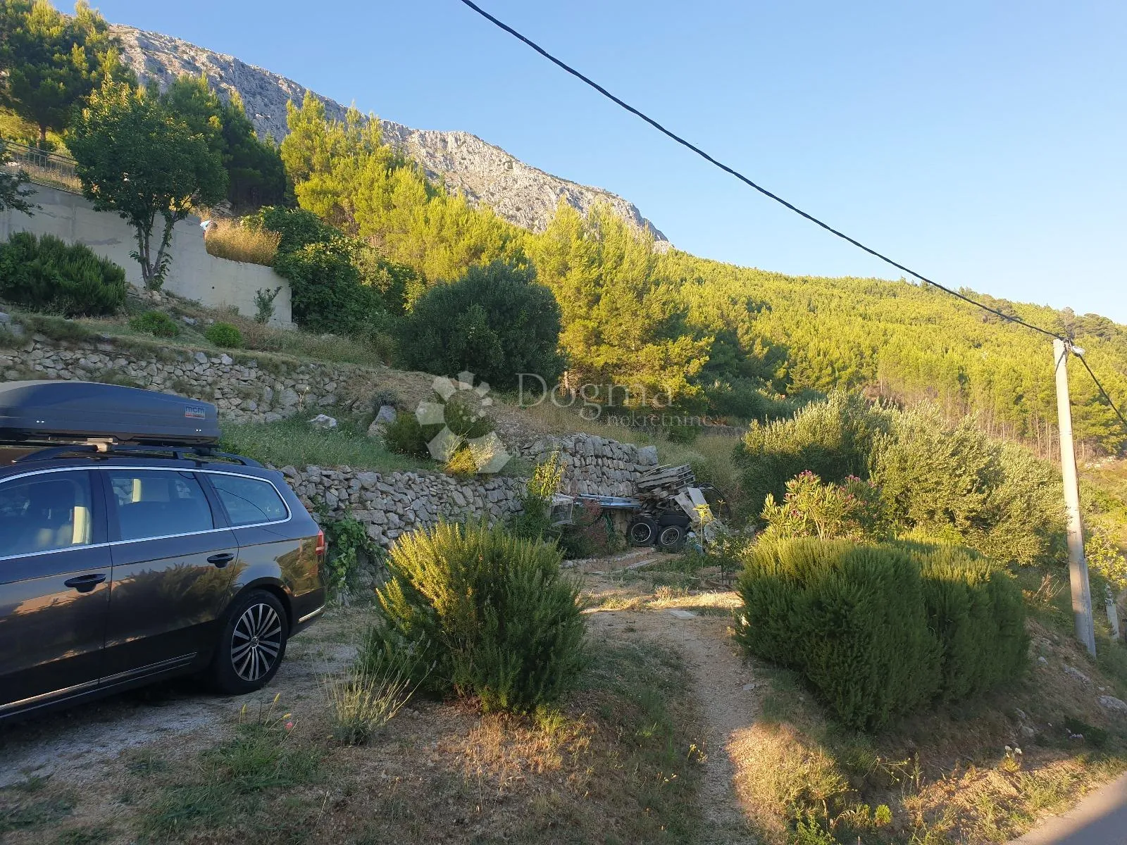 građevinsko zemljište s pogledom na more – čelina, omiš - slika 3