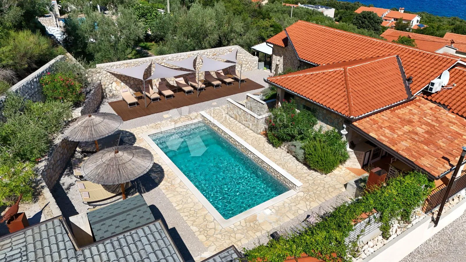ekskluzivno! 3d tour! apartmanska kuća 700 m od mora - slika 6