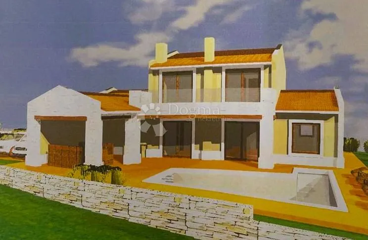 vaša buduća vila u istri - zemljište s dozvolom i projektom - slika 3