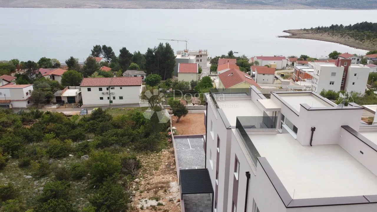 penthouse novogradnja seline pogled na more - slika 19