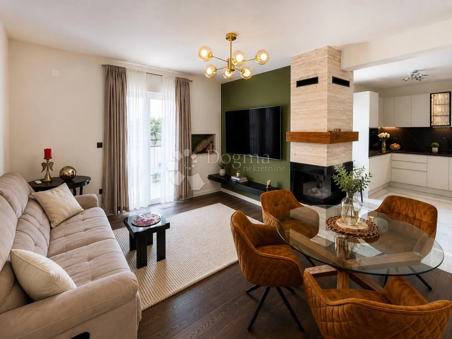 prestižna adresa punta skala (petrčane) 70 m od mora, renoviran stan 77m2 - slika 4
