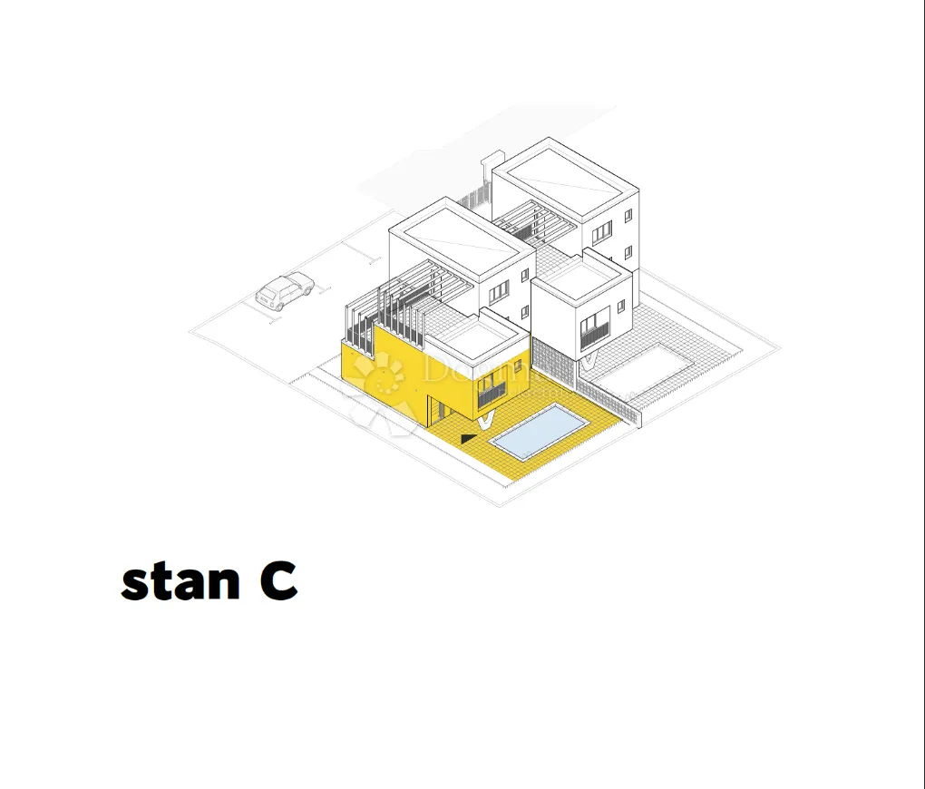 novogradnja vrsi – stan s bazenom i vrtom, 300 m od mora - slika 4