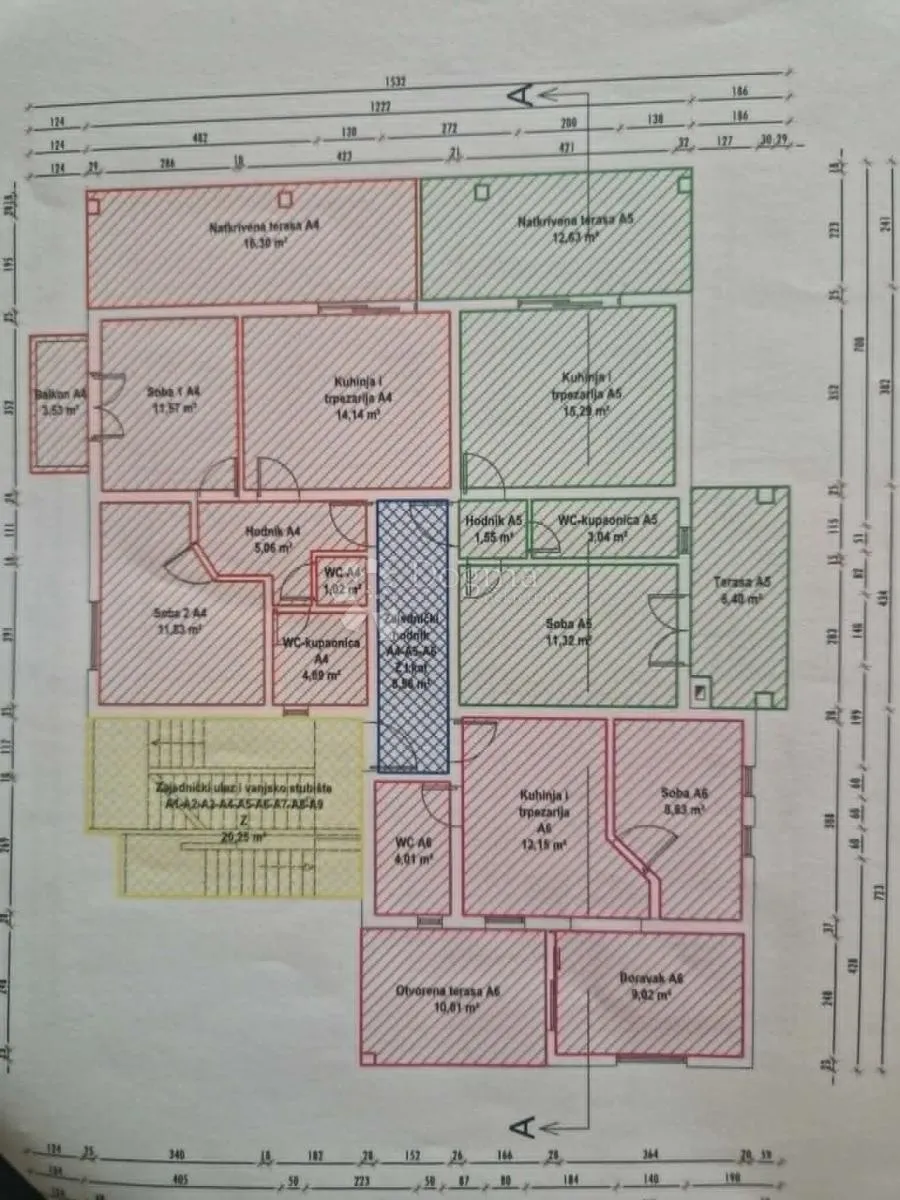 pag - apartman a4 58,43 m2 - 60 m od plaže - slika 47