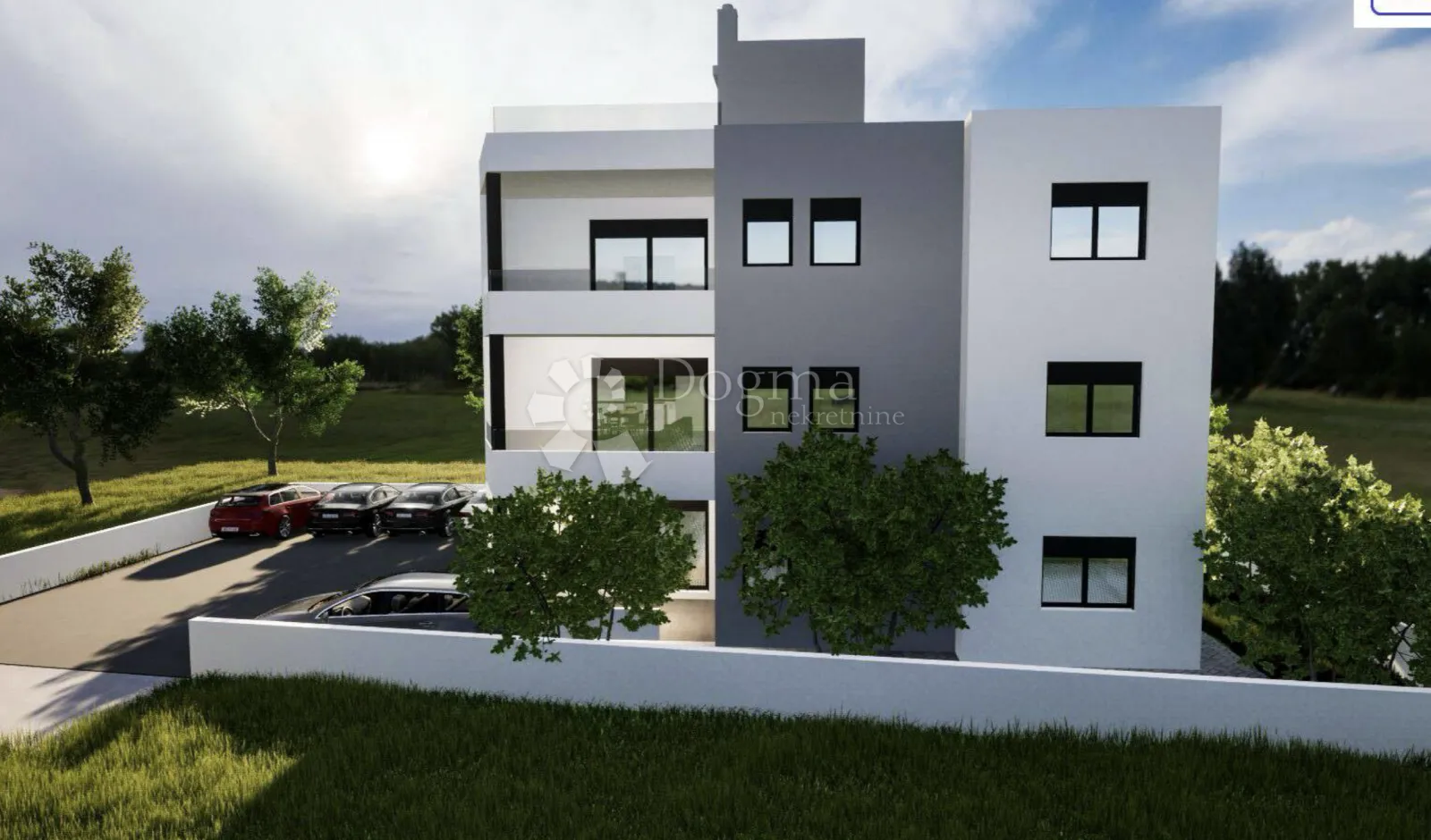 vodice - novogradnja trosobni stan s3 sa krovnom terasom - slika 1