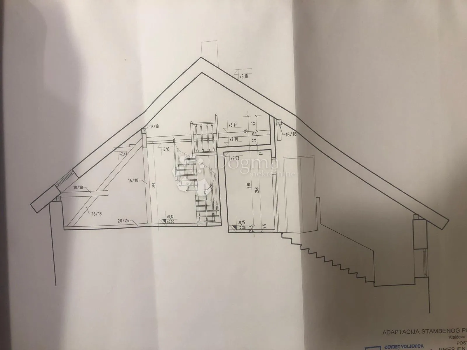 centar, klaićeva – unikat dvoetažni stan s galerijom - 116m2 - slika 37