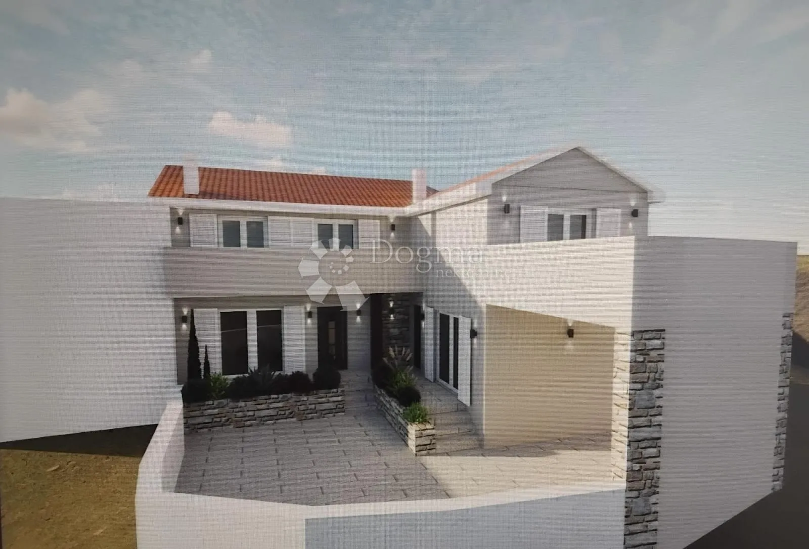 roh-bau kuća sa dva stana/ drikevnik/ 168,11 m2 - slika 3