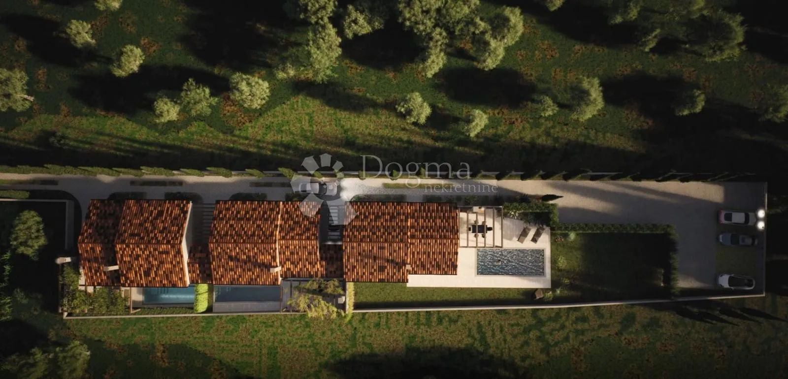 elegantna kuća u nizu s privatnim bazenom i vrtom - slika 4