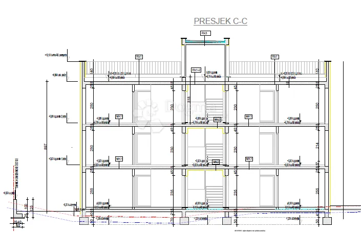 novo! dvosoban penthouse s velikom krovnom terasom s5 – plano, trogir - slika 19