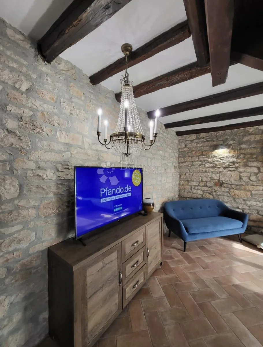sveti lovreč, 3 kamene vile i dvor s bazenom - slika 7