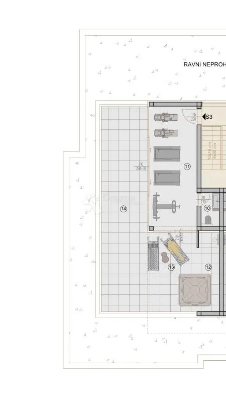 stan s krovnom terasom blizu plaže – rovinj, novogradnja - slika 12