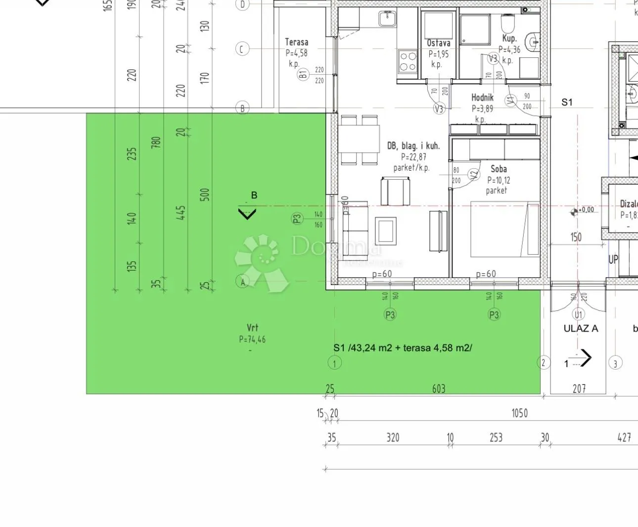 s1-novogradnja - gradići - od 3.000€ po m2 - vl.gor - slika 2