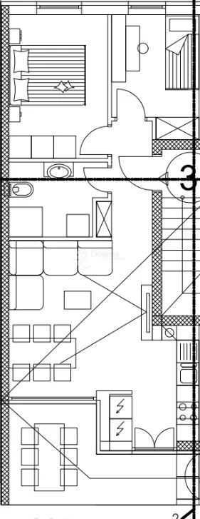 stan valmade, 1. kat, 51 m2 (zgr f, stan a2) - slika 3