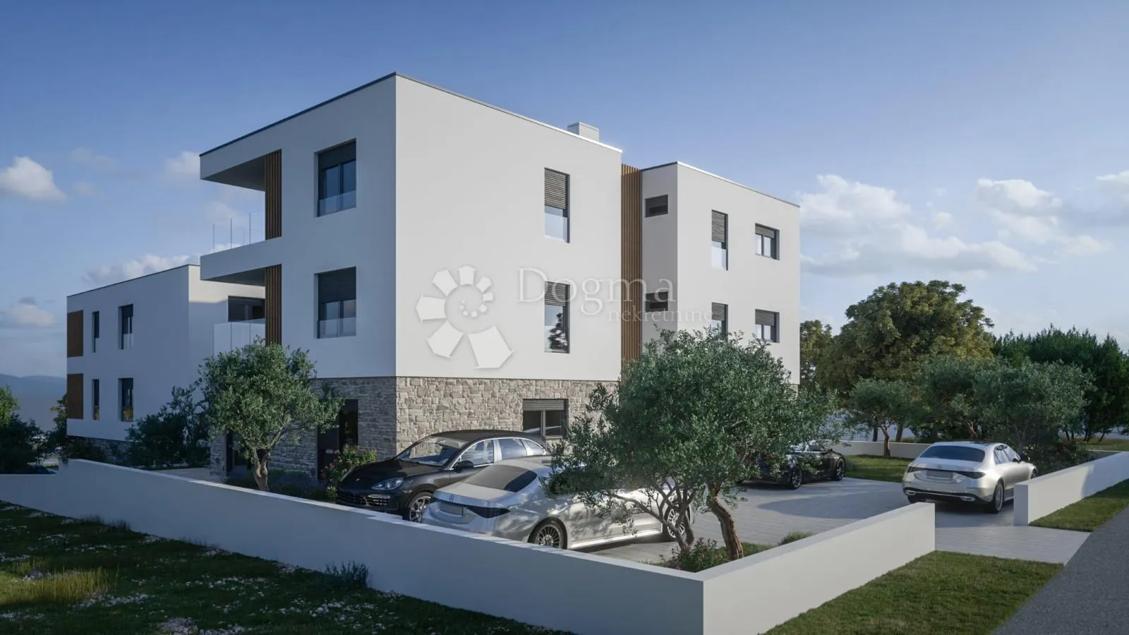 moderan dvosoban stan – pogled na more, brodarica - slika 9