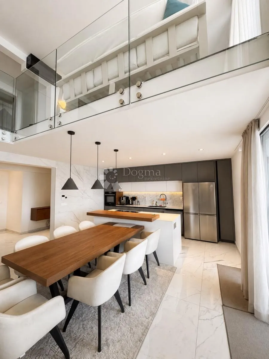 bibinje - prestižni penthouse - 1.red do mora, 179,10 m2 - slika 16