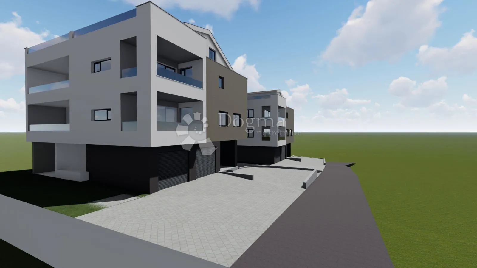 petrčane, apartman s3 dvoetažni ,novodradnja, 100 m od mora - slika 10