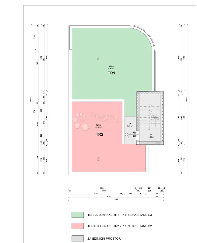 vir- 113,40m2 s krovnom terasom - slika 4