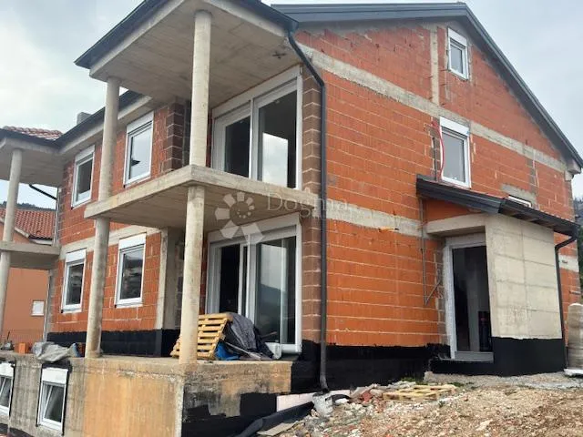 novogradnja ičići – roh bau, pogled na more - slika 4