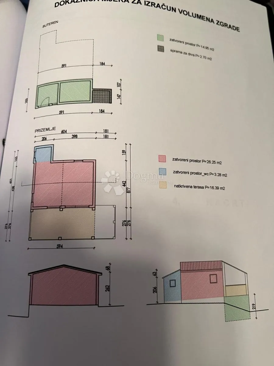 kuća za renovaciju ili gradnju nove vile, 50 m od mora - slika 4
