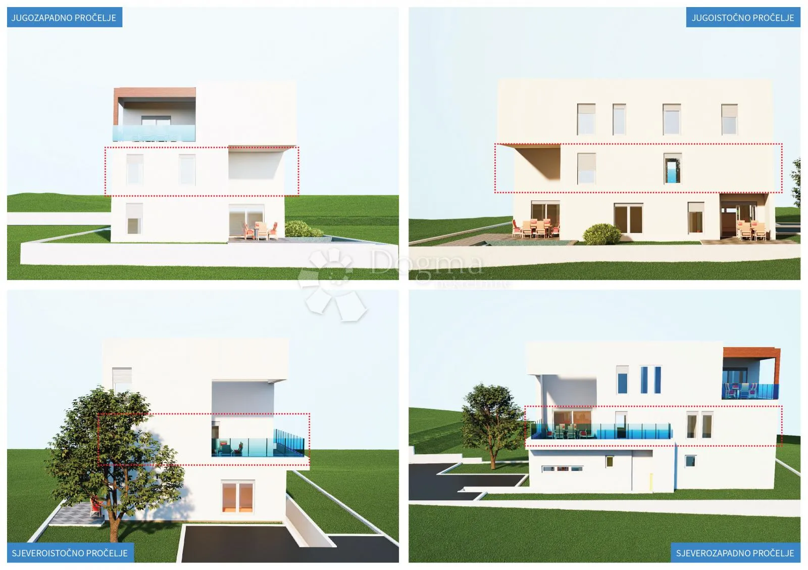 vodice – prostran trosoban stan u novogradnji - slika 2