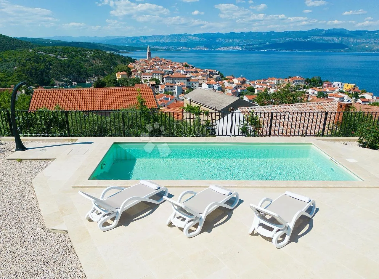 vrbnik, krk – kuća s očaravajućim panoramskim pogledom na more - slika 10