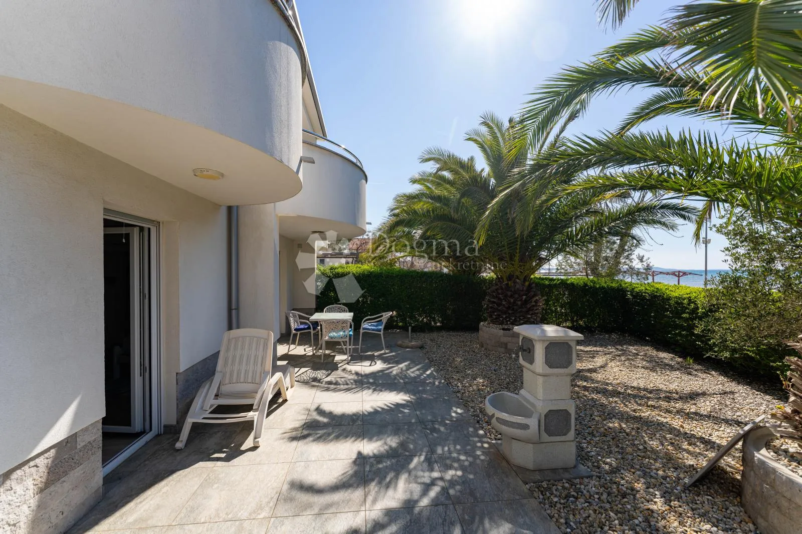 zaton-nin,luksuzna apartmanska kuća uz plažu,3 apartmana,pogled na more - slika 35