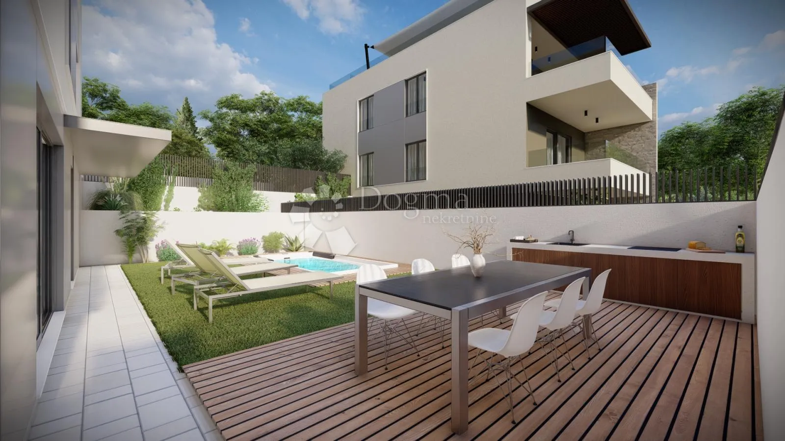 opatija ika - penthouse panoramski pogled ,krovna terasa , 350m do mora - slika 9