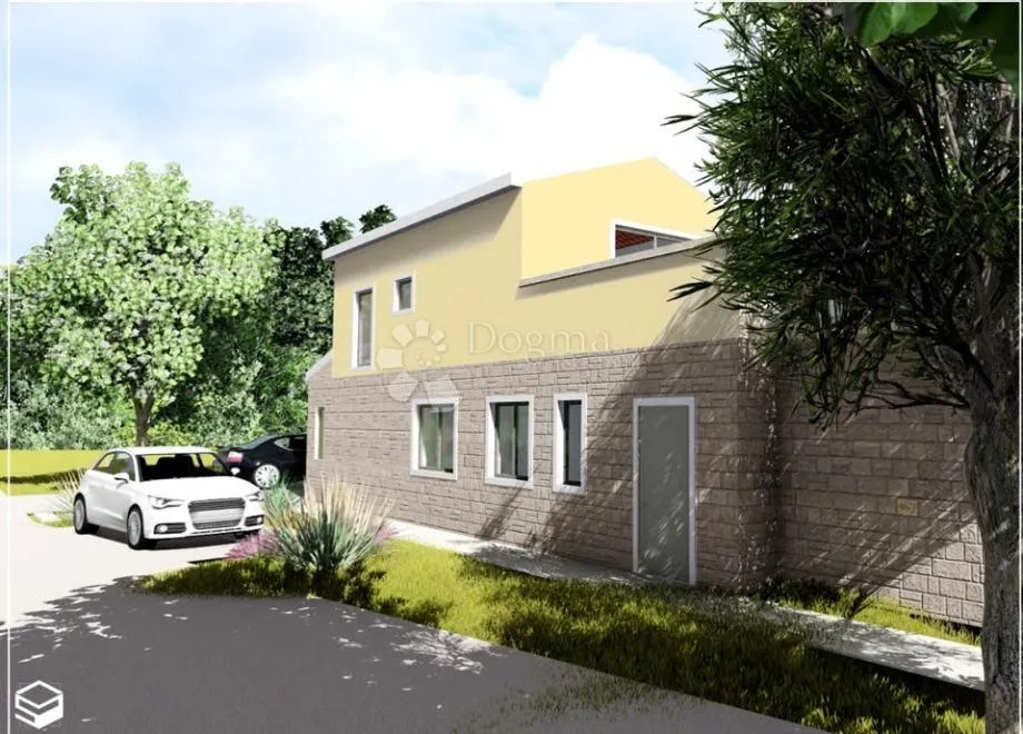 vrsi - projekt vile sa bazenom i građevinskom dozvolom 600 m 2 - slika 8