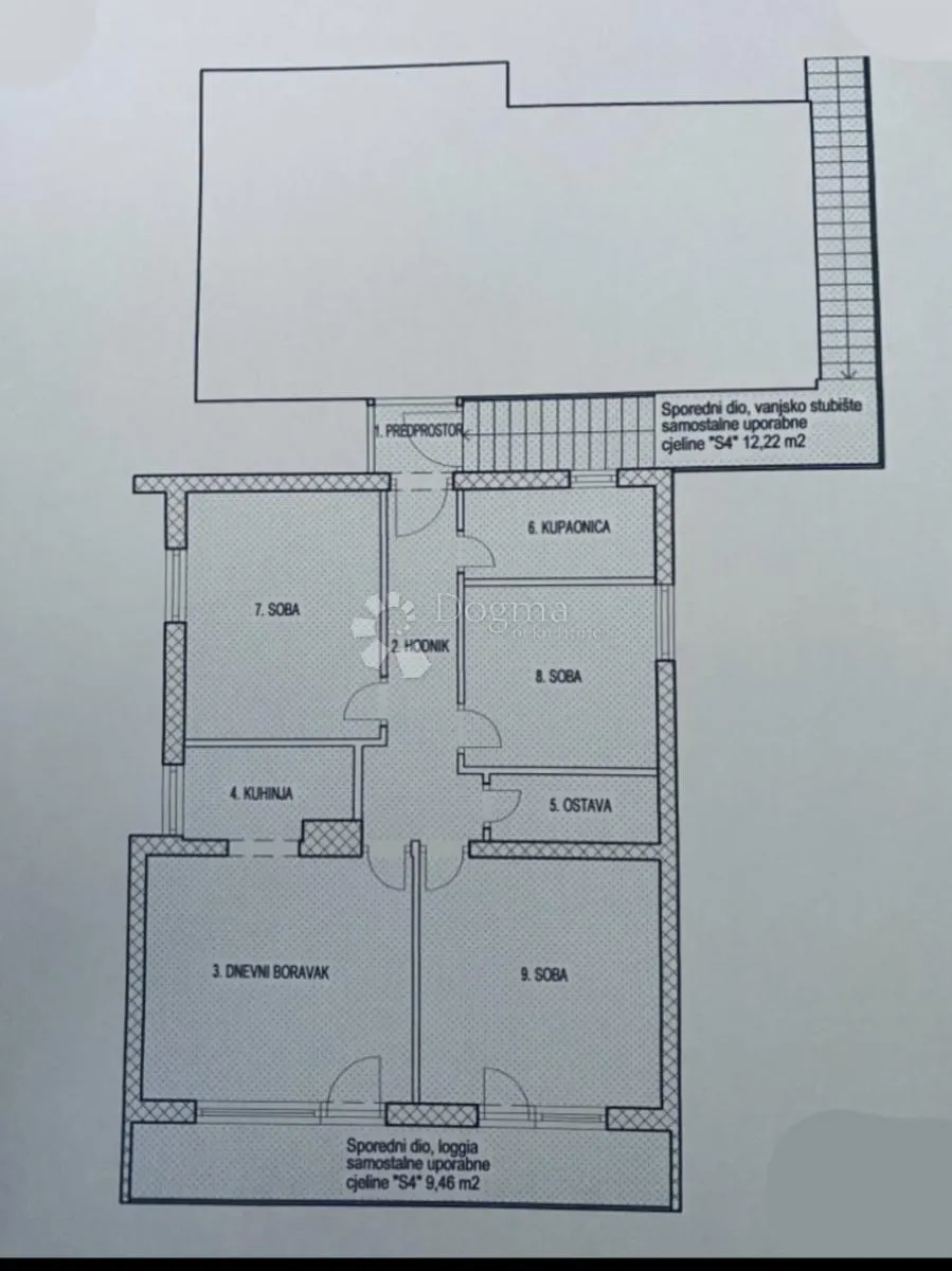 stan+ parking+poslovni prostor, kaštel stari - slika 10