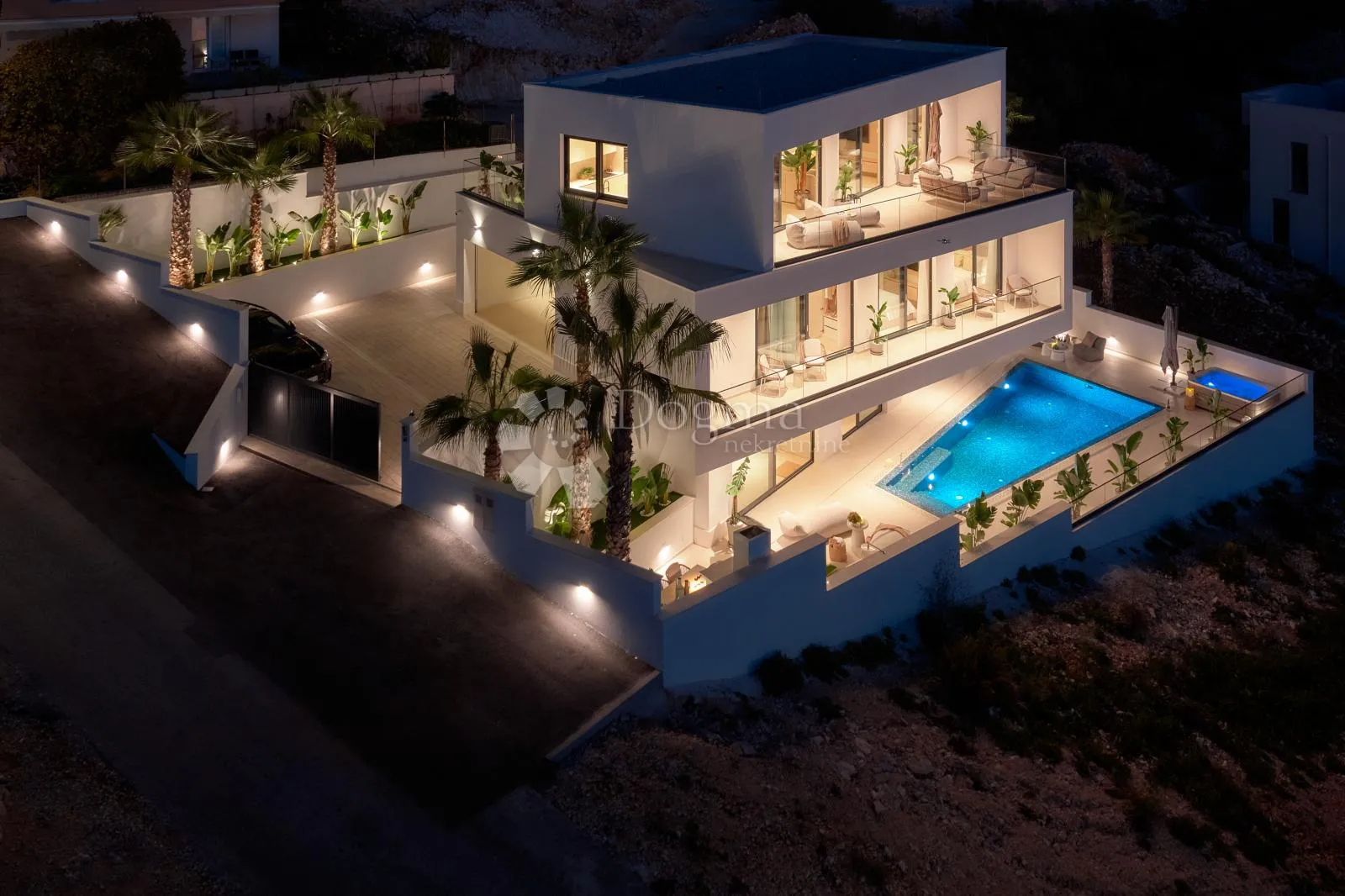 trogir/čiovo - ekskluzivna moderna vila s pogledom na more - slika 5
