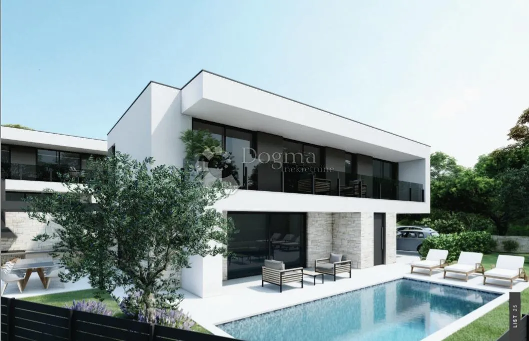 prekrasna villa u izgradnji valtura (roh-bau) - slika 1