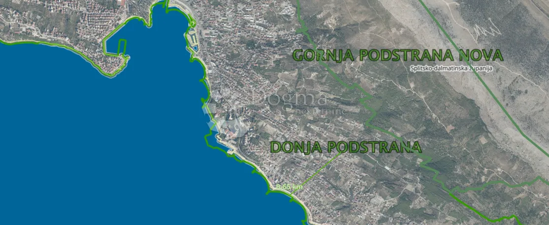 atraktivno građevinsko zemljište u podstrani - slika 2