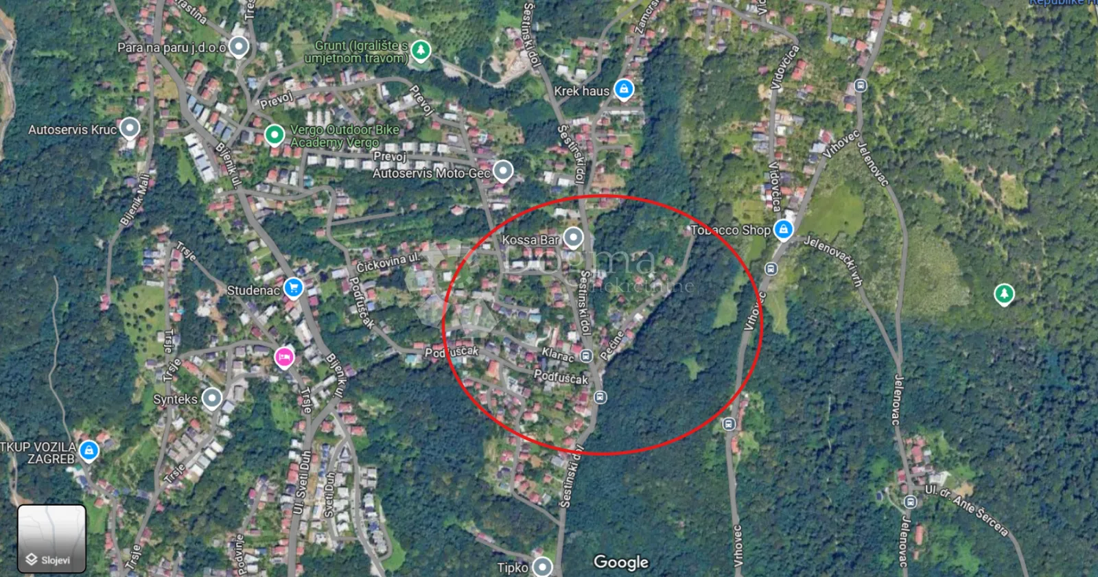 Građevinsko zemljište Zagreb, Šestinski dol