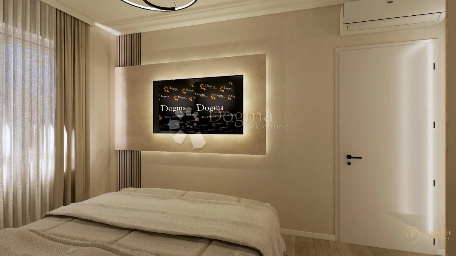 seget donji, ekskluzivan stan s vrtom 142,80m2 i pogledom na more / novogradnja u izgradnji, stan a2 - slika 11