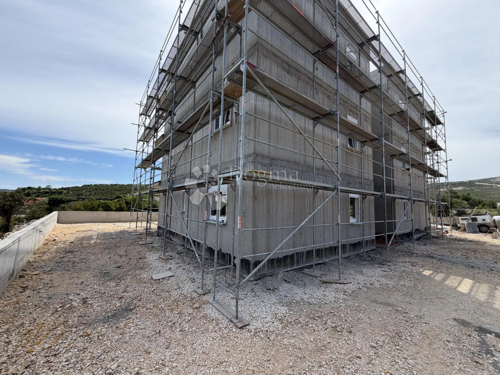 novo! novogradnja – dvosoban stan u prizemlju s velikim vrtom s2, plano (trogir) - slika 5