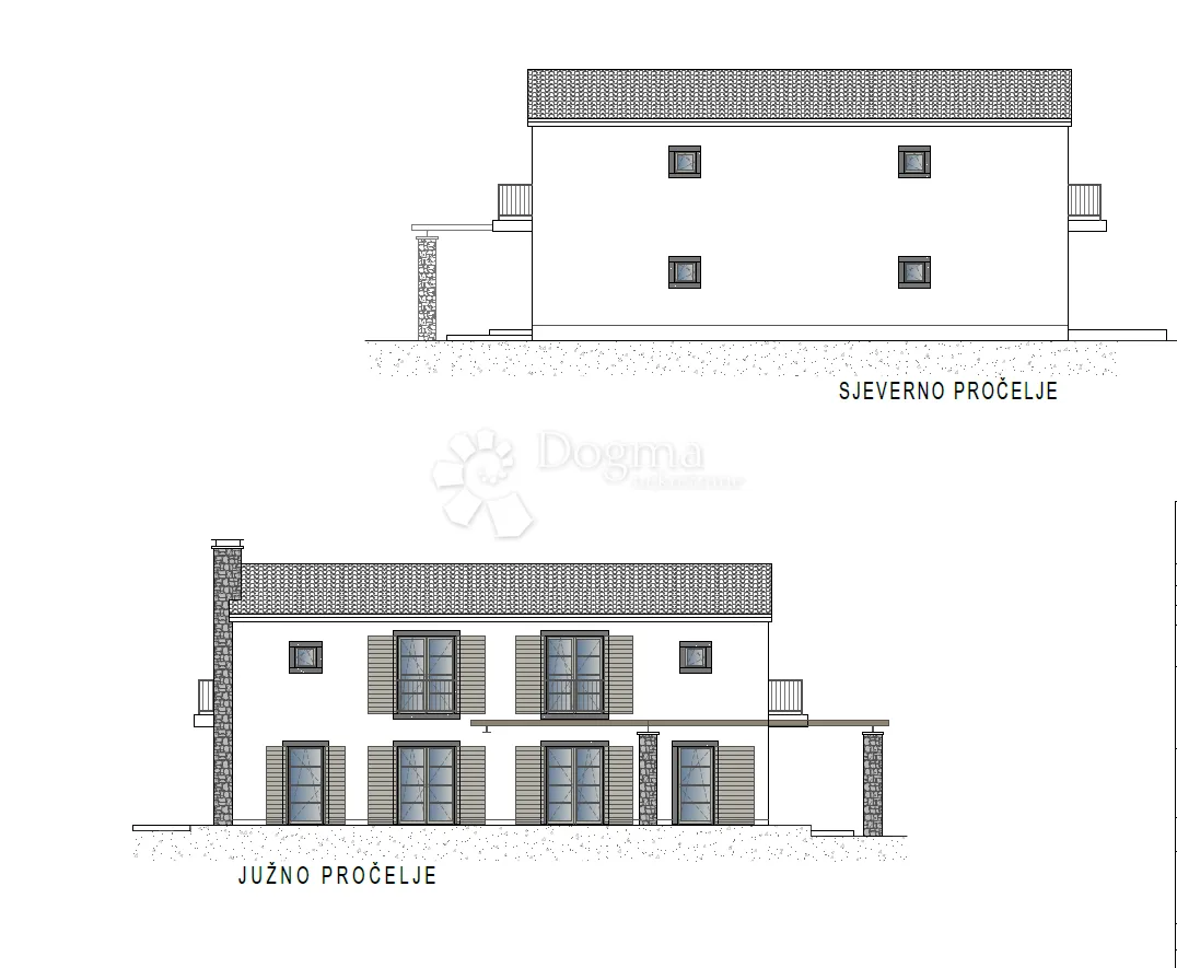 prekrasna villa s bazenom u izgradnji, okolica poreča - slika 10