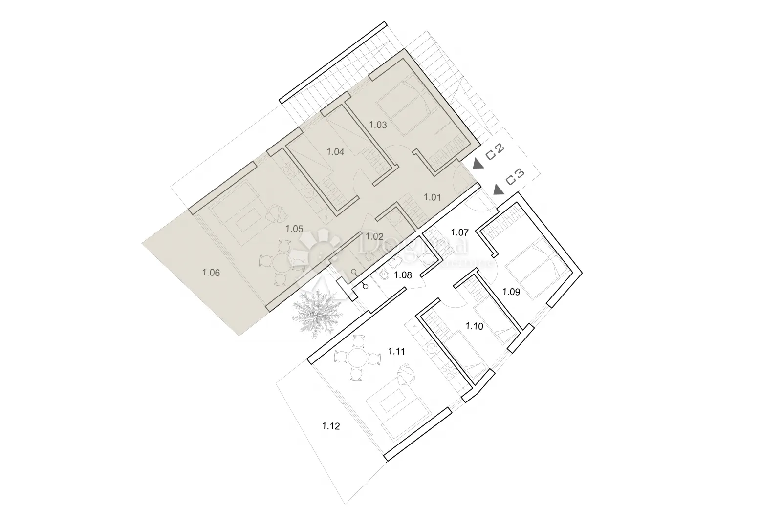 luksuzni apartman uz more c2 - slika 27