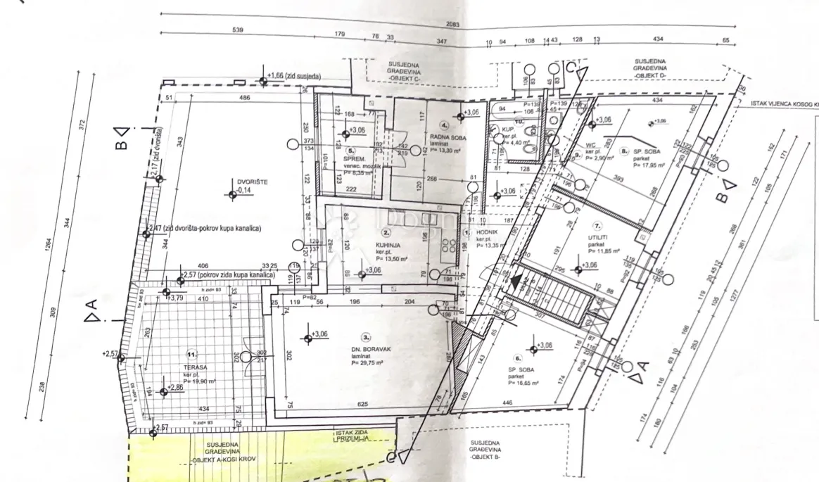 kuća za prekrasan apartmanski projekt u centru rovinja - slika 16