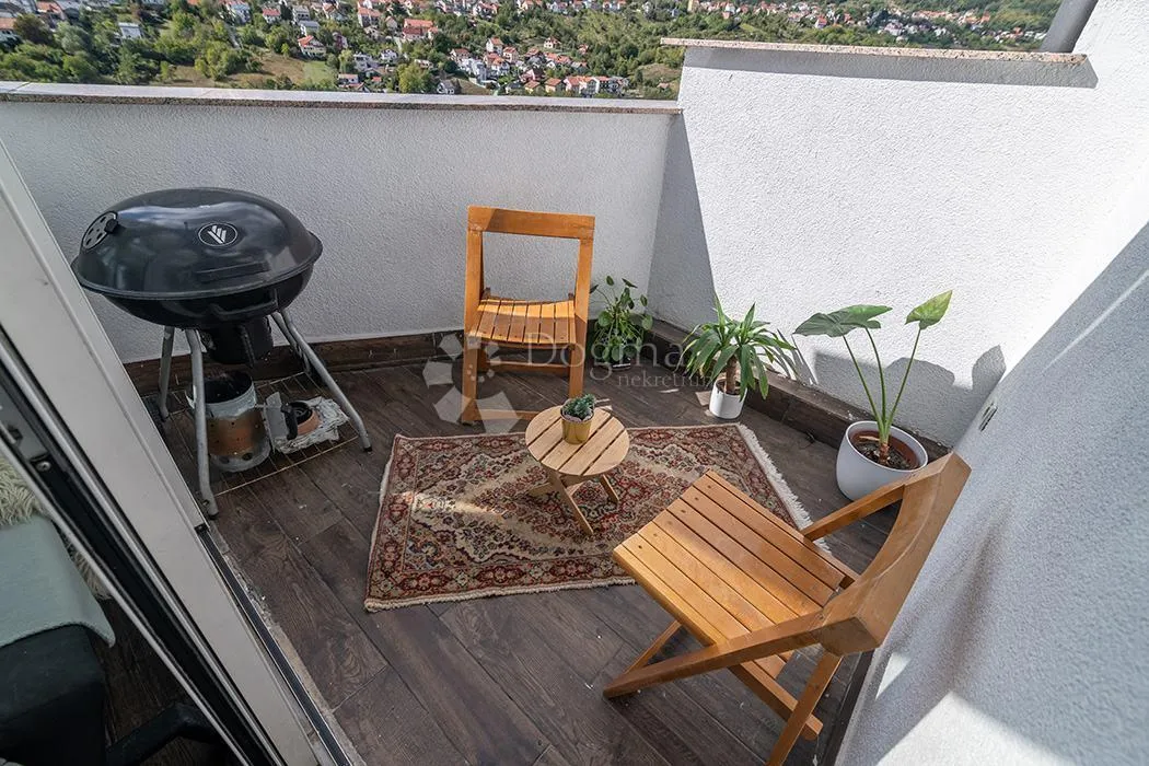 zagreb, bijenik, prekrasan četverosoban stan 107 m2, pogled - slika 14