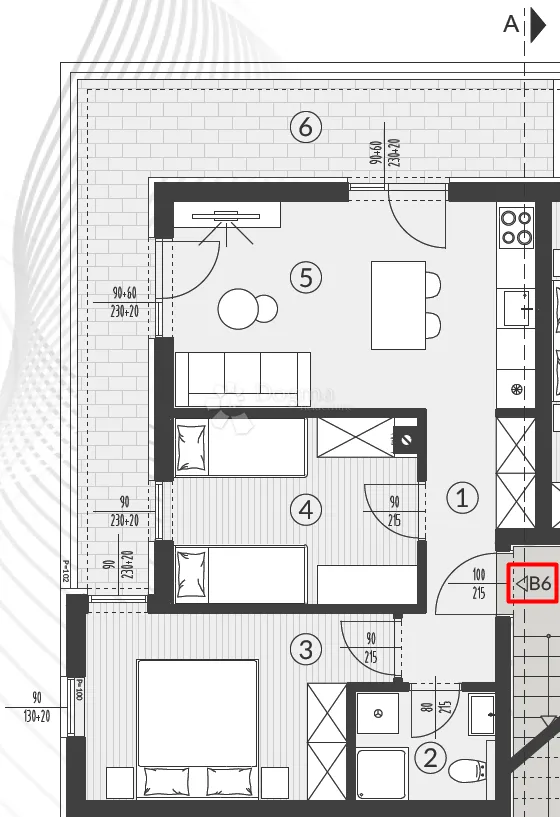 kvalitetna novogradnja - useljenje 2026g. (2ss+db, parking) - slika 2