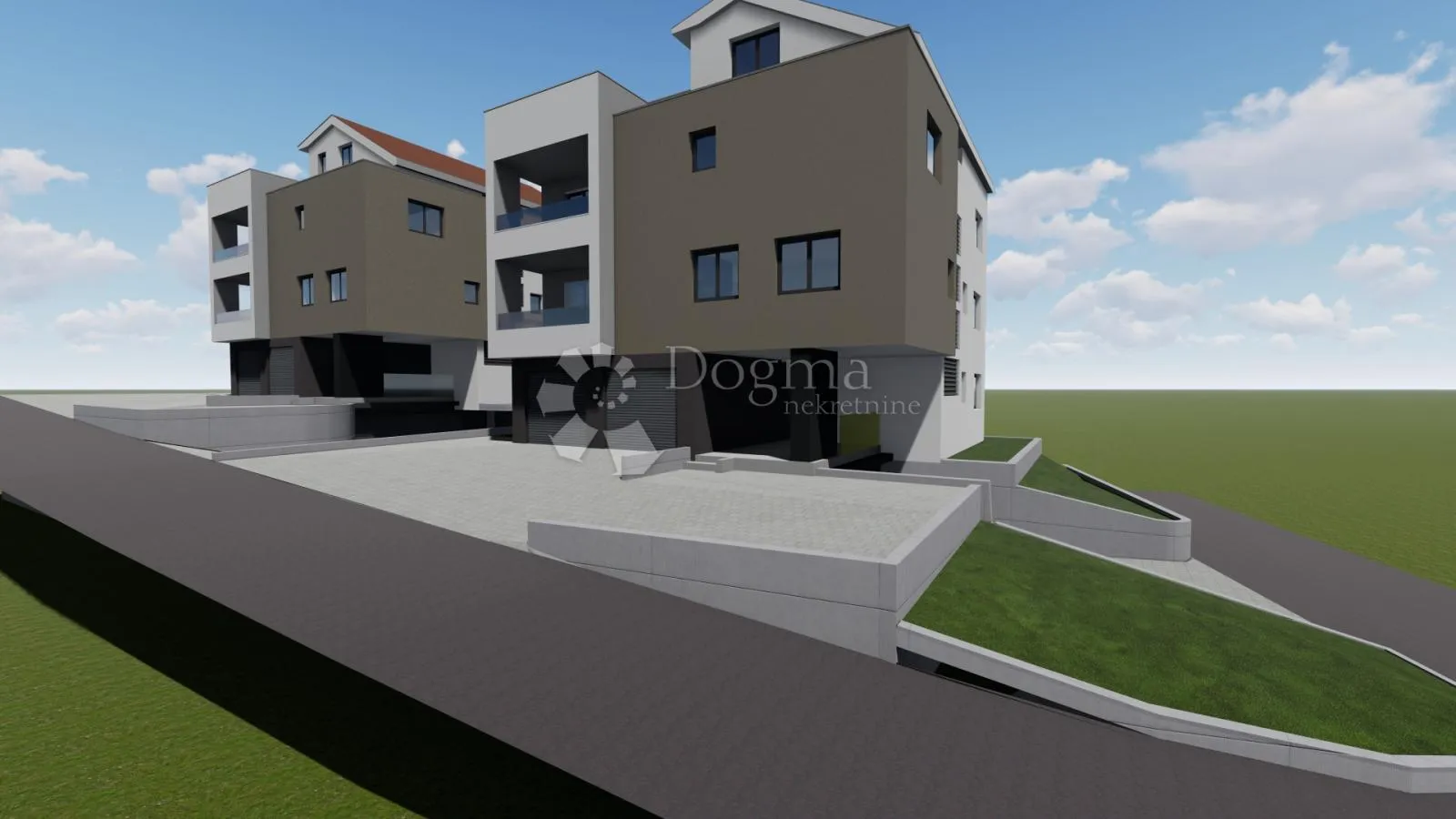 petrčane, apartman s3 dvoetažni ,novodradnja, 100 m od mora - slika 3