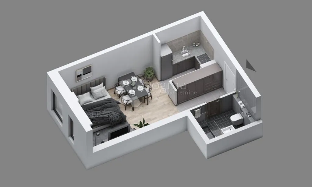 projekt jahorina - zgrada b apartman 75 na 4. katu - slika 2