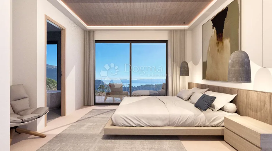 moderna vila s pogledom na more i infinity bazenom, omiš – zakučac - slika 9