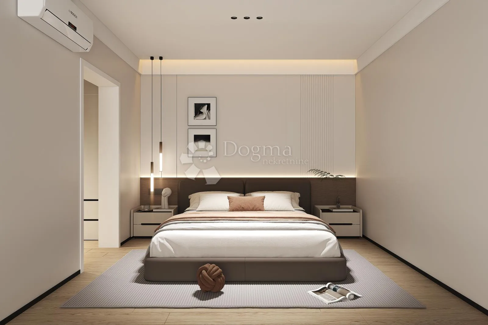 novogradnja – vila, 140 m2, 3ss, bazen, pogled na more - slika 14