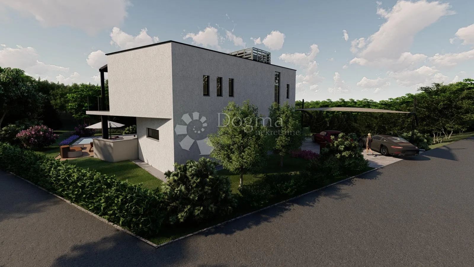 luksuzna villa sa privatnom čarobnom šumom -svetvinčenat - slika 2