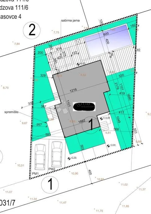 luksuzna vila u izgradnji ,60 m od mora, novigrad-zadar!! !!! - slika 22