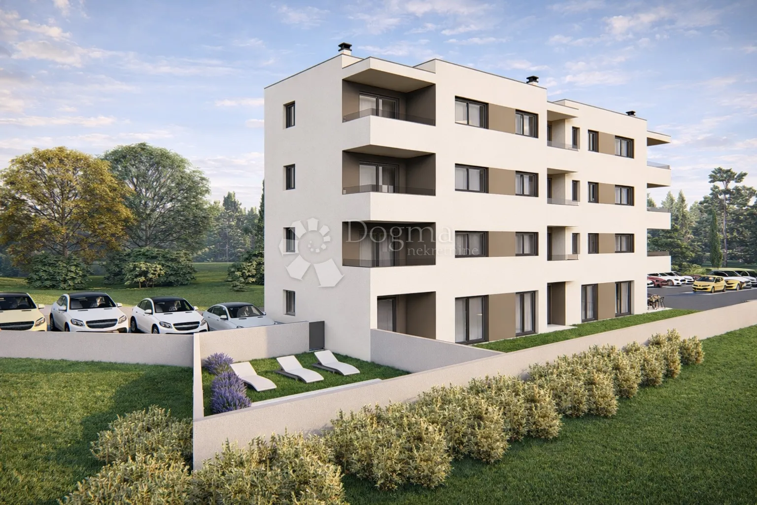 tar / vrt 110m2/ 3 sp/ 2 kupatila/ parking u cijeni - slika 2
