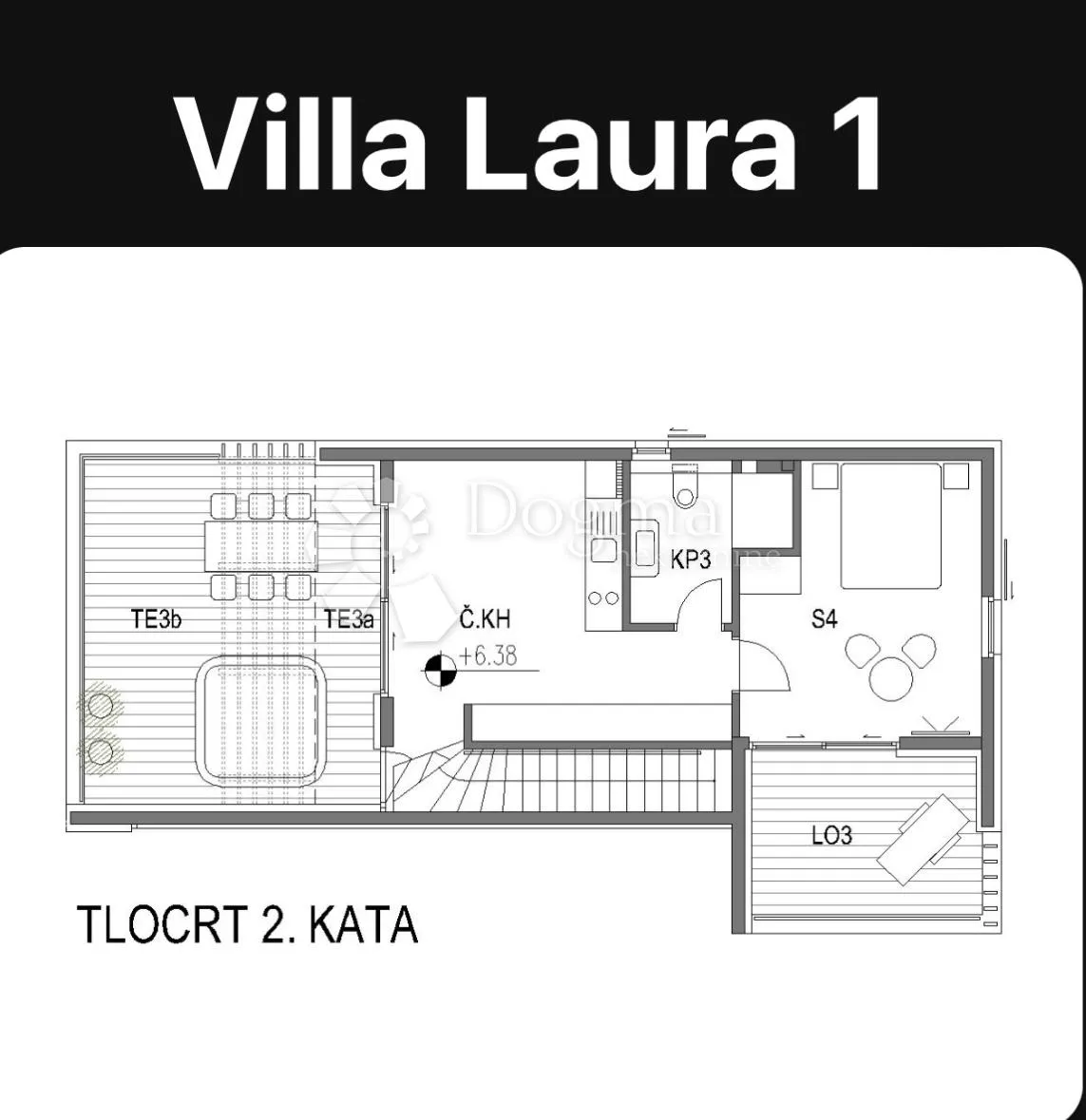 vila uz more s bazenom i pogledom - slika 15