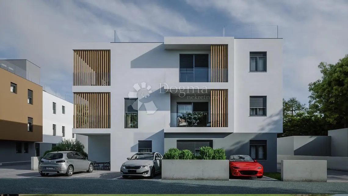 vodice – novogradnja stan s vrtom blizu plaže - slika 2