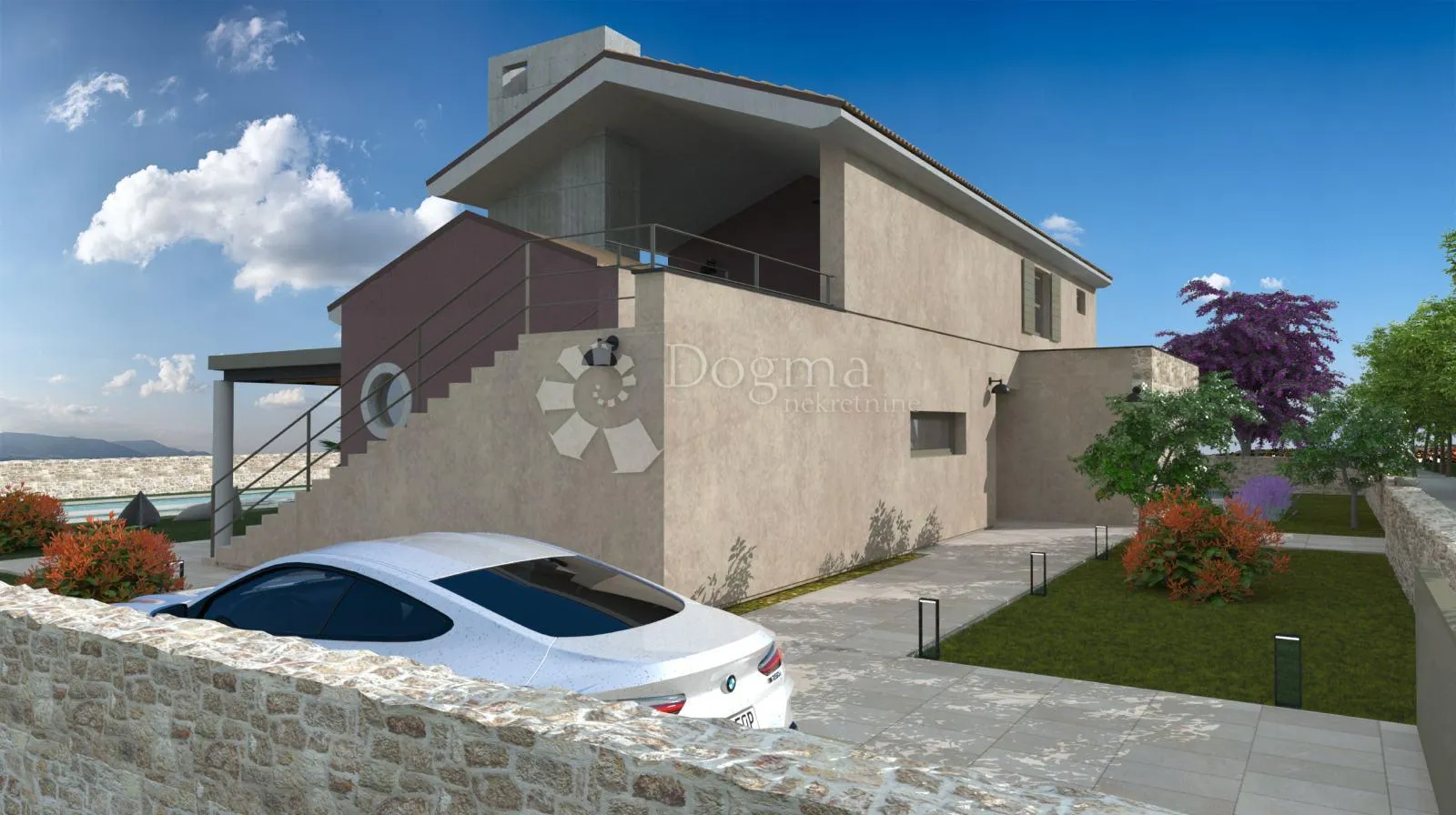 svetvinčenat, luksuzna vila s 3 spavaće sobe, pogled more! - slika 7